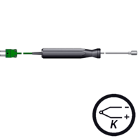 Termopar tipo k sonda impermeable para superficie, venta en Gesa