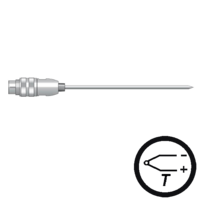 Termopar tipo T sonda de penetración resistente al agua sin mango, venta en Gesa
