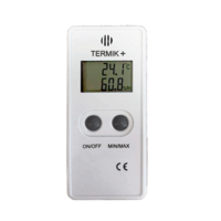 Precisão de 2% na umidade e 0,2 grau na temperatura