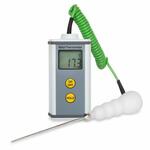 Thermomètre électronique CateTemp Metal avec sonde thermocouple type K fixe