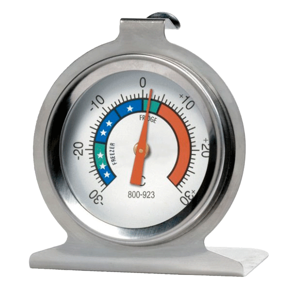 Analog fridge thermometers in stainless steel GESA Gesa. Over 50